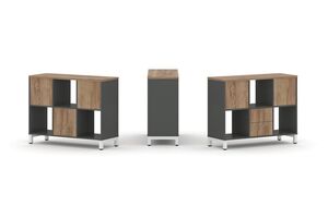 Набор стеллажа одностороннего, 2 яруса