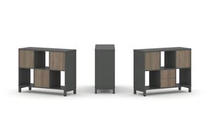 Набор стеллажа одностороннего, 2 яруса