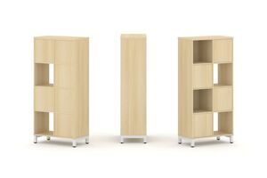 Набор стеллажа одностороннего, 4 яруса