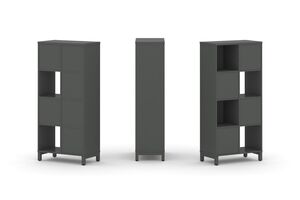 Набор стеллажа одностороннего, 4 яруса