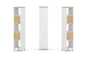 Набор стеллажа одностороннего, 5 ярусов