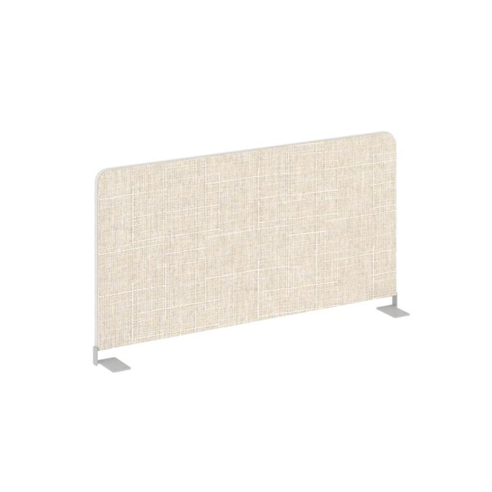 Настольный экран боковой (тканевый с алюминиевым кантом)