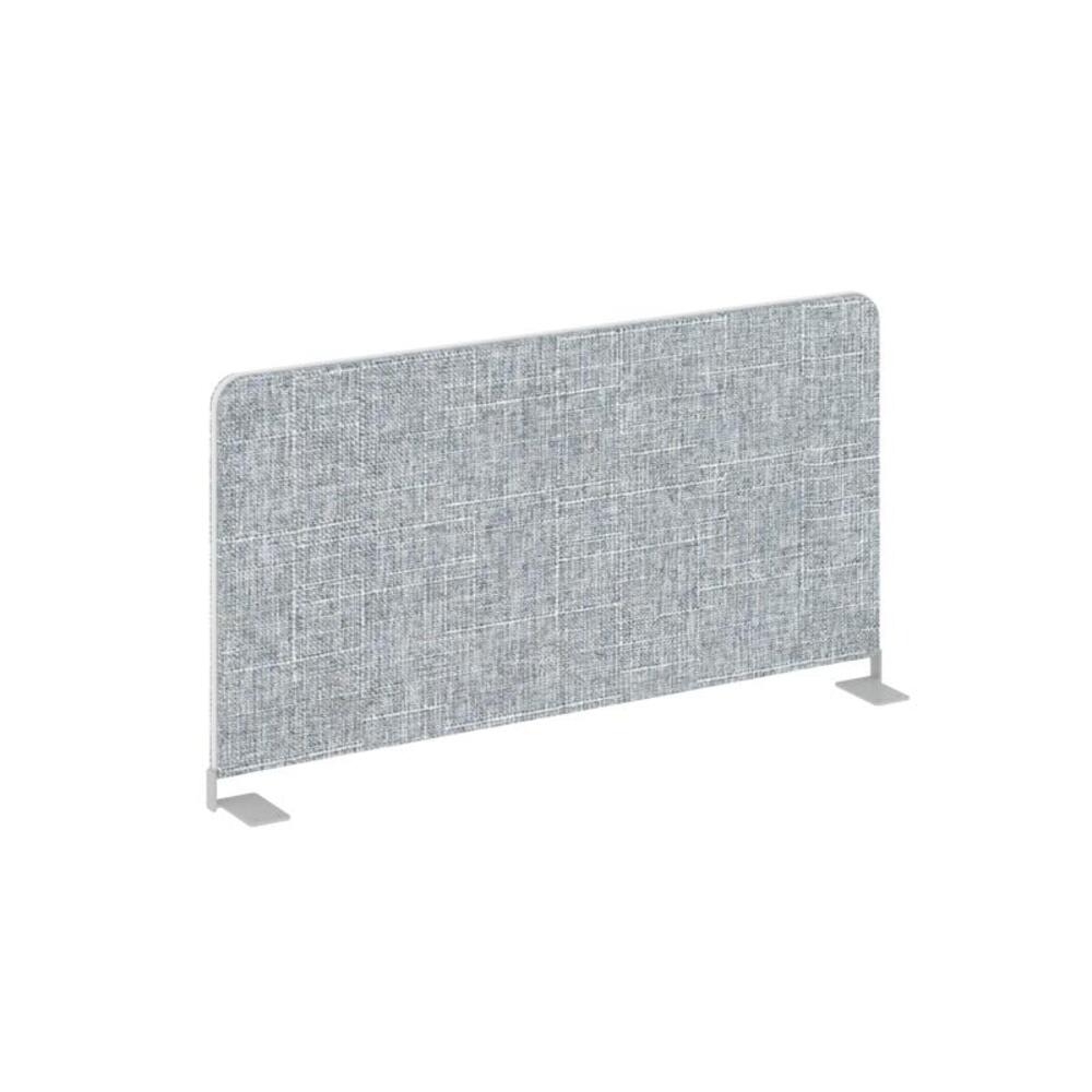 Настольный экран боковой (тканевый с алюминиевым кантом)