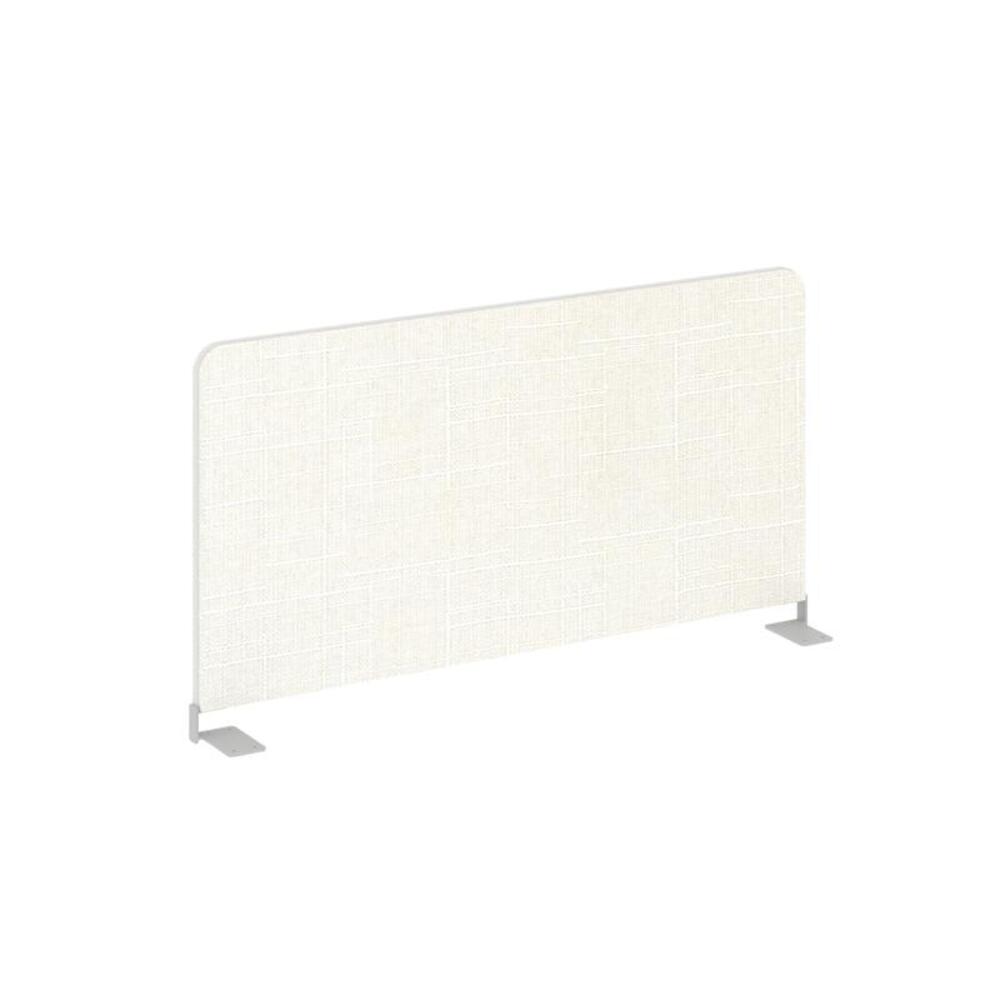 Настольный экран боковой (тканевый с алюминиевым кантом)