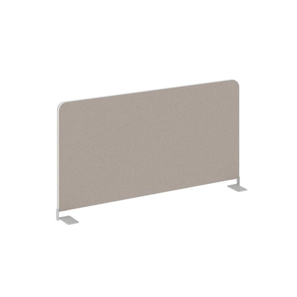 Настольный экран боковой (тканевый с алюминиевым кантом)