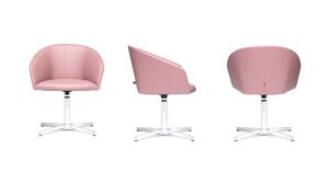 Кресло на крестовине с возвратным механизмом