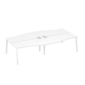 Рабочая станция столы Техно (4х160) на каркасе UNO