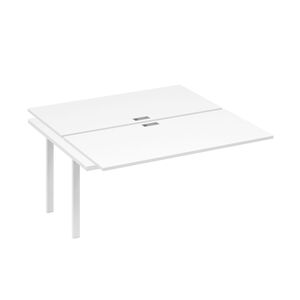 Секция стола рабочей станции на металлокаркасе TRE (2х160)