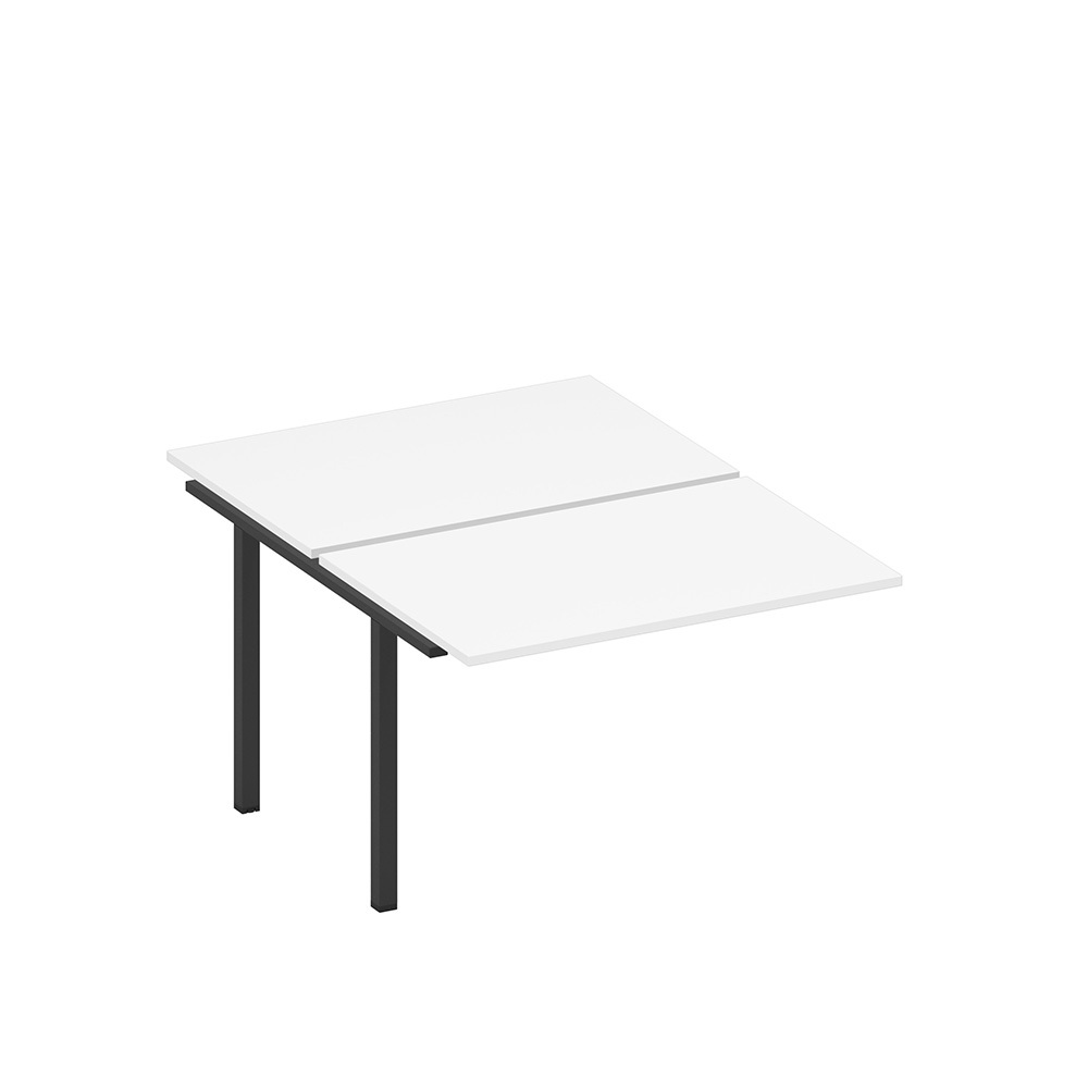 Секция стола рабочей станции на металлокаркасе